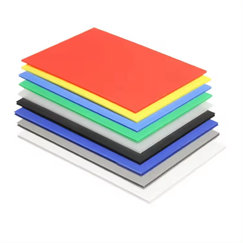 PP hollow board manufacturers anti-static flame retardant plastic corrugated board waterproof color hollow board