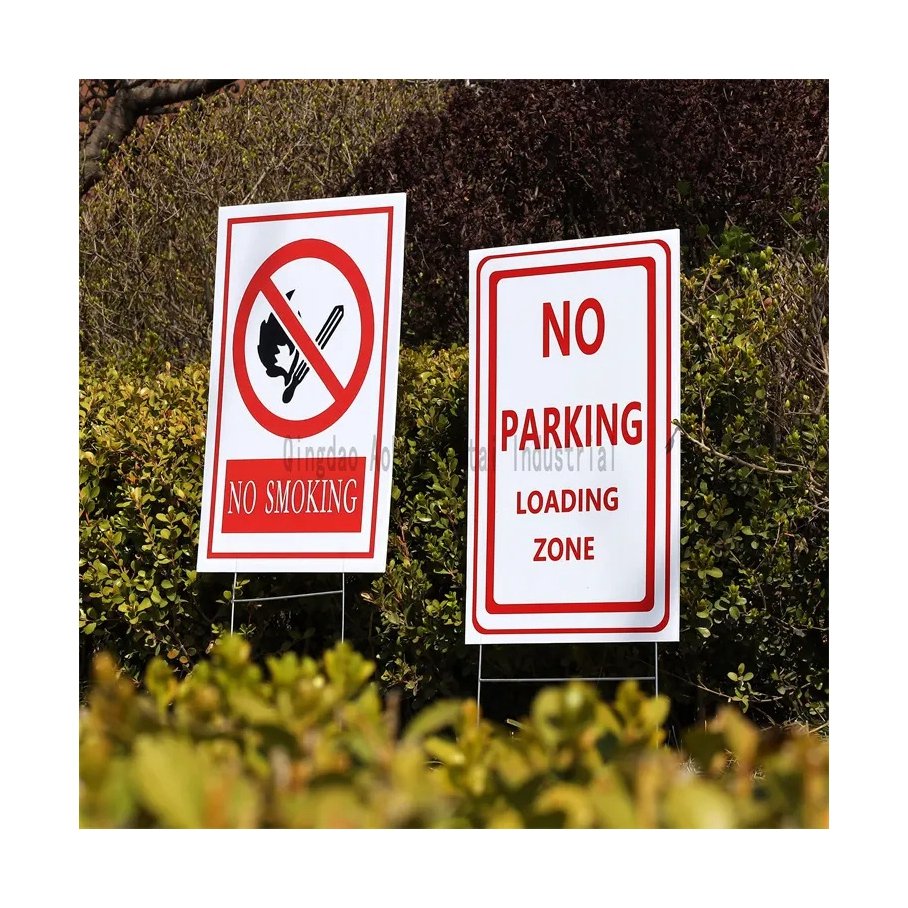 4mm 5 mm UV Printing New Popularity Hot Sale Products Custom Election Signs with H Stake