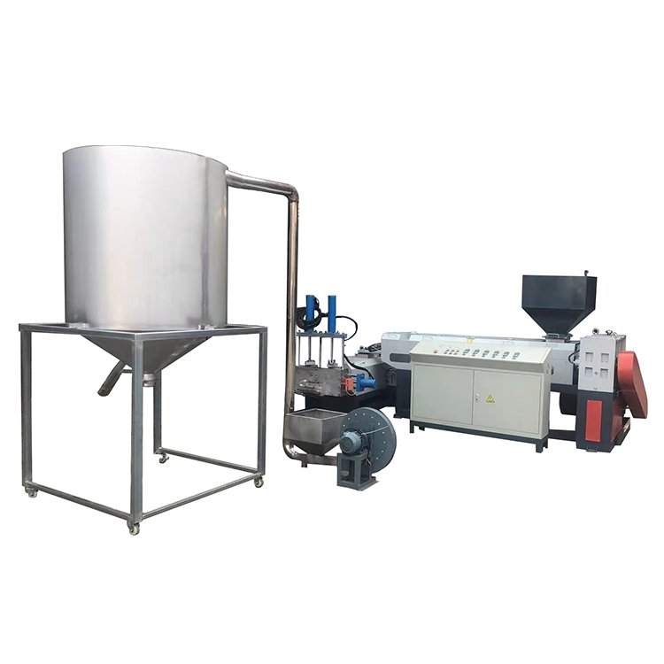 machine recycling plastic extruder screw barrel recycling machine abs pp pe ps plastic granulator