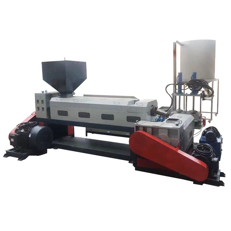 machine recycling plastic extruder screw barrel recycling machine abs pp pe ps plastic granulator