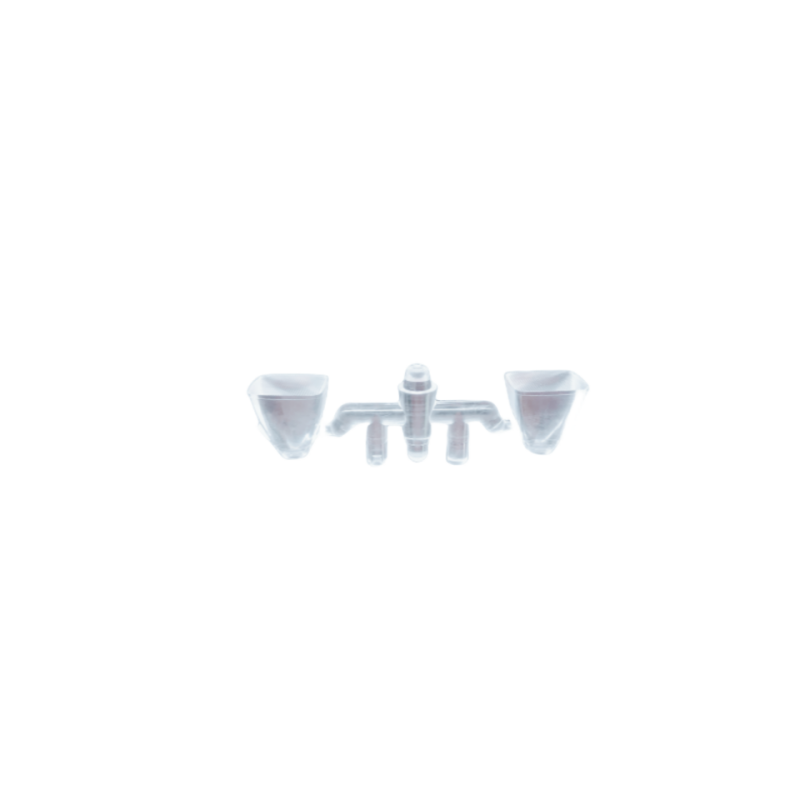 ABS Material Light Injection PP PC PA66 ABS Transparent Plastic Electronic Component Parts Small Plastic Parts