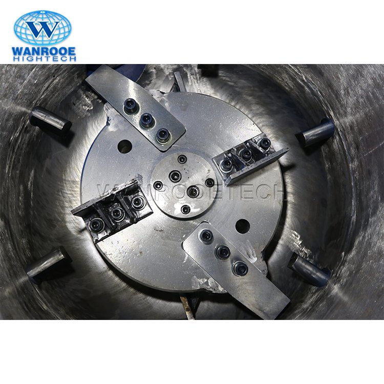 High Capacity PP/PE/PET/PVC/HDPE/LDPE Plastic Film Fiber Densifier Agglomerator Machine