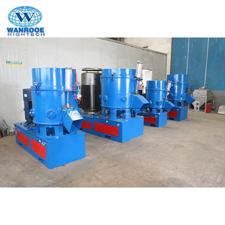 High Capacity PP/PE/PET/PVC/HDPE/LDPE Plastic Film Fiber Densifier Agglomerator Machine