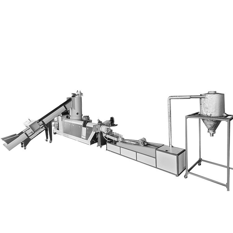 Ruian Factory Supply Plastic Raw Material Machinery Recycle PP PE Plastic Granules Making Machine LINE