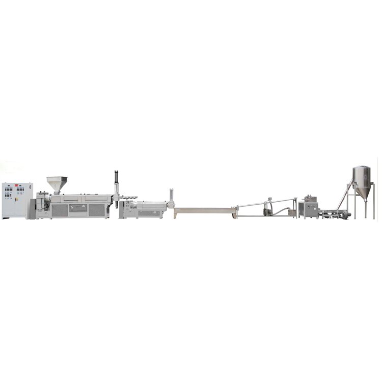 Ruian Factory Supply Plastic Raw Material Machinery Recycle PP PE Plastic Granules Making Machine LINE