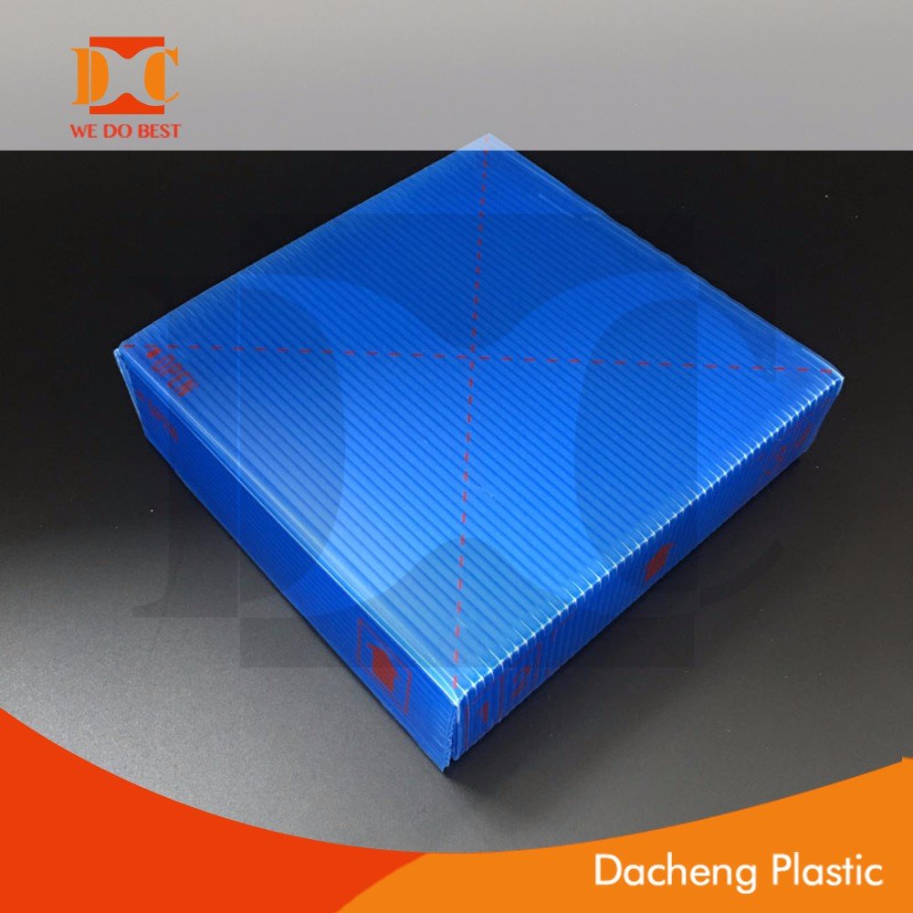 pp plastic corrugated moving box with lid