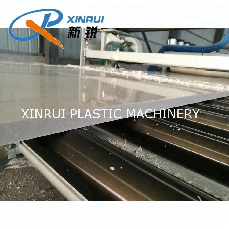 3-40mm Leather Industry Thick PP Plastic Cutting Board Making Machine