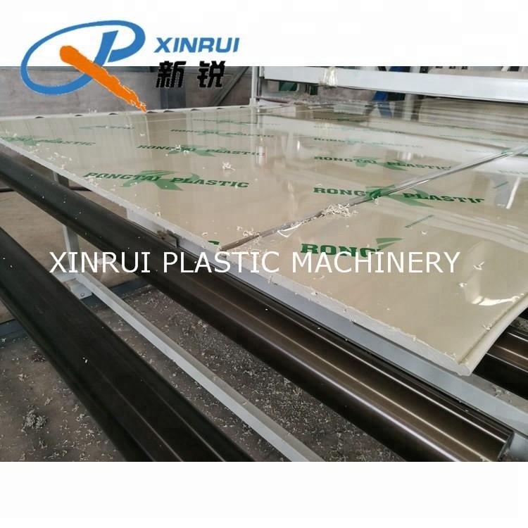 3-40mm Leather Industry Thick PP Plastic Cutting Board Making Machine