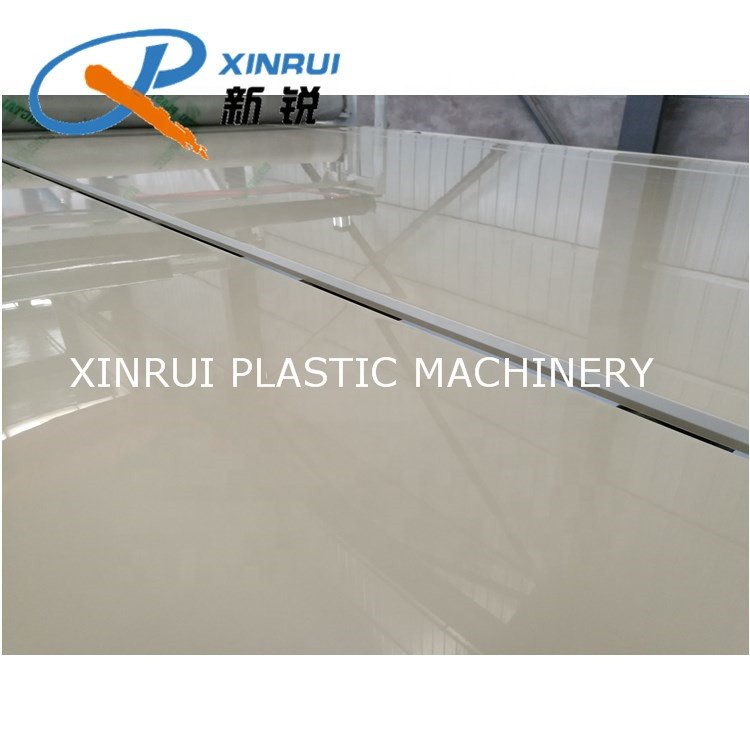 3-40mm Leather Industry Thick PP Plastic Cutting Board Making Machine