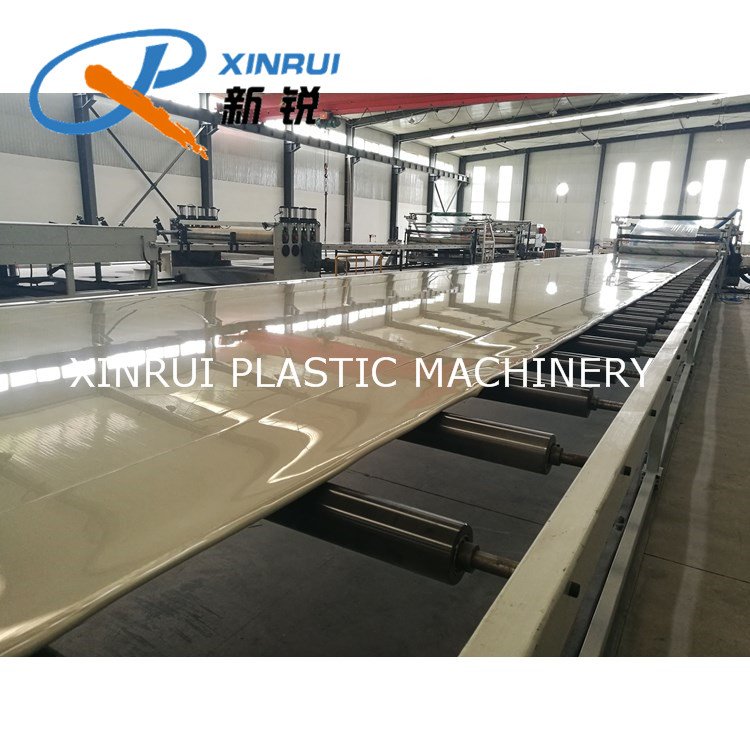 3-40mm Leather Industry Thick PP Plastic Cutting Board Making Machine