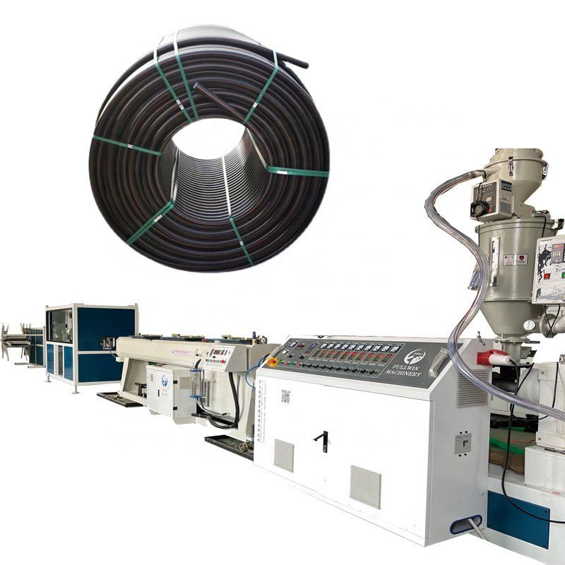 Fully automatic PE PP PPR pipe manufacturing machine for produce field irrigation pipe
