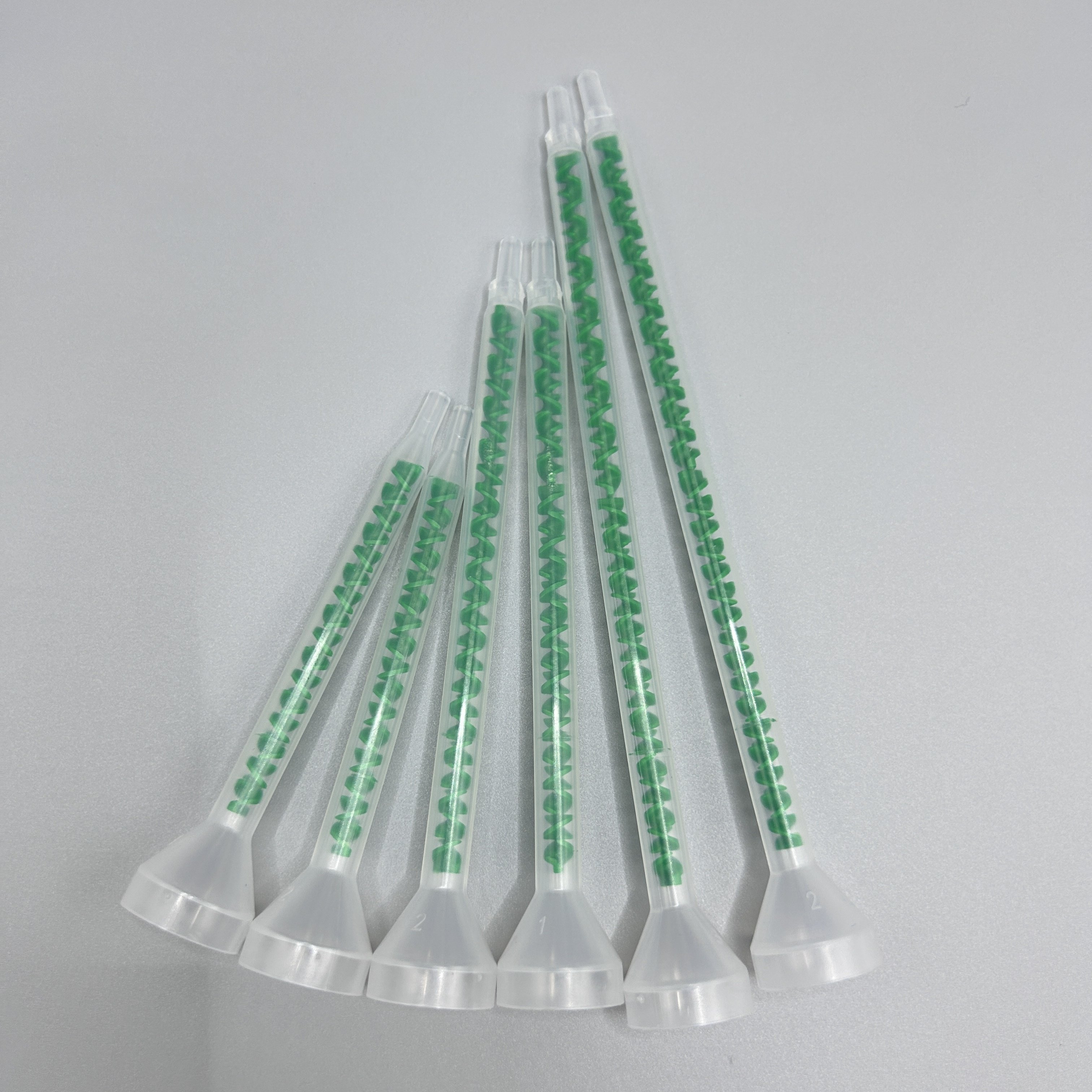 ME05-16S(1:1) Static Mixer 2nd Generation AB Green Square Grey Seat Mixing Tube Mixing Nozzle T-Mixing Tip