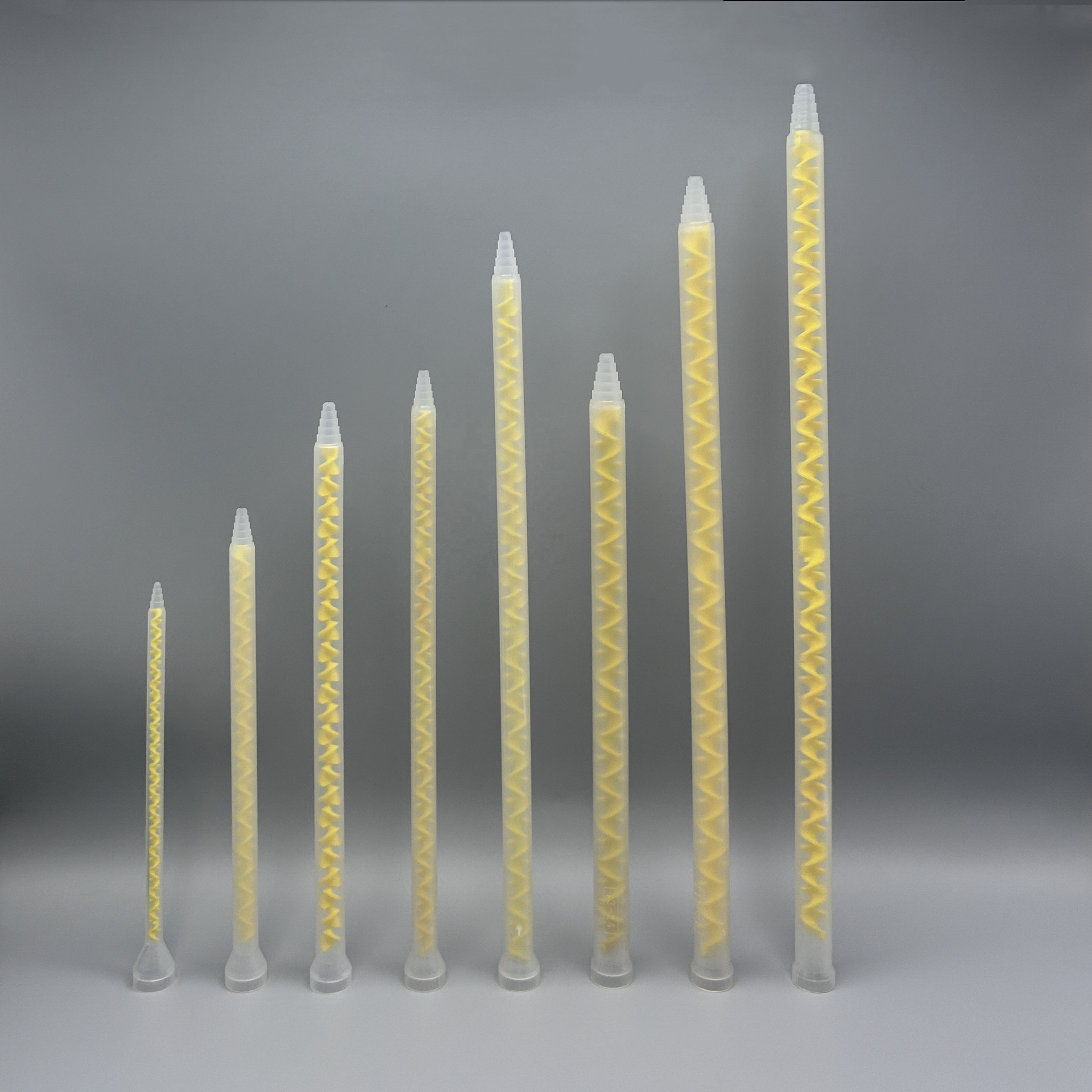 ME05-16S(1:1) Static Mixer 2nd Generation AB Green Square Grey Seat Mixing Tube Mixing Nozzle T-Mixing Tip