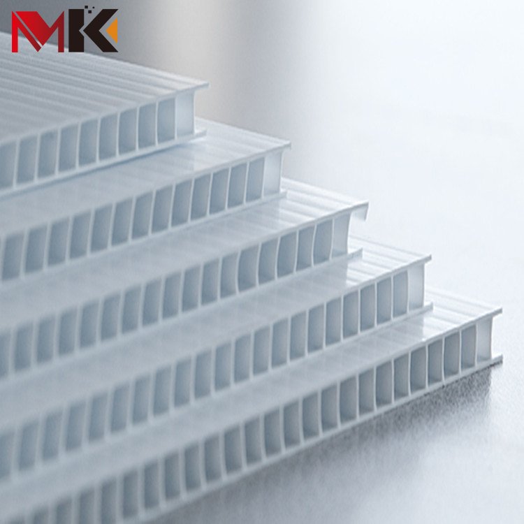 Natural Danpla Fluteboard Plastic Corrugated 8ft x 4ft Polypropylene Corex PP Perforated Plastic Coreflute Sheet For Advertising