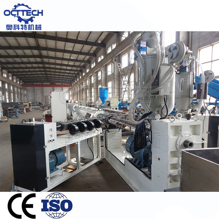 Single screw extruder machine for pe pp pvc hose tube pipe making
