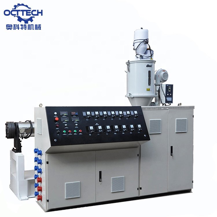 Single screw extruder machine for pe pp pvc hose tube pipe making