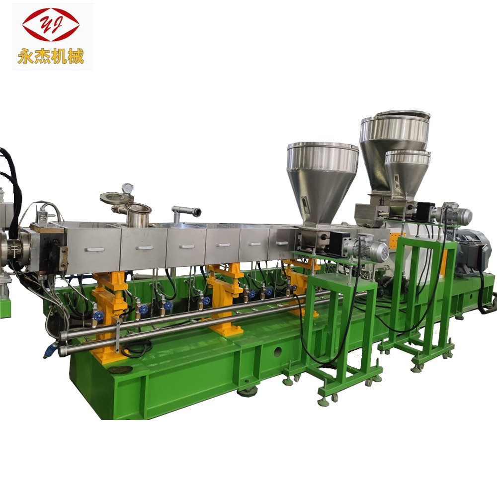 PC/ABS/PA+chopped glass engineering plastic granulator pp machine