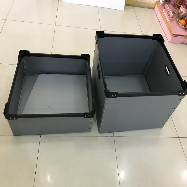 Customized PP colored plastic hollow corrugated plate sheet accessory box