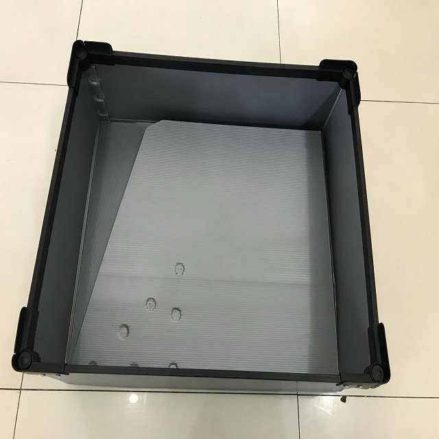 Customized PP colored plastic hollow corrugated plate sheet accessory box