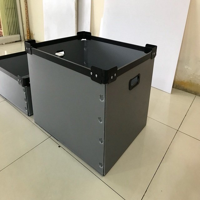 Customized PP colored plastic hollow corrugated plate sheet accessory box