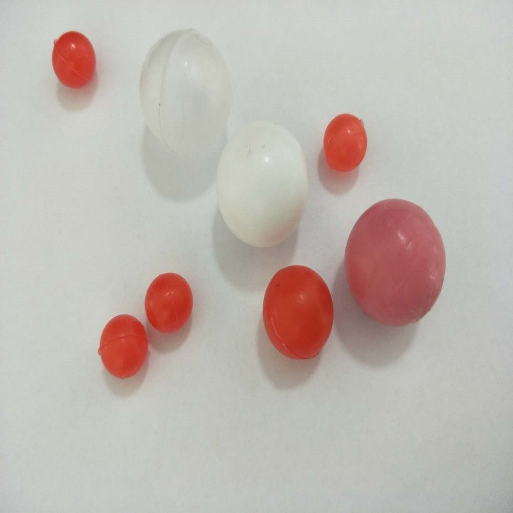 Plastic Ball PP Hollow Plastic ball 15.75mm 20mm 25mm 25.4mm 30mm Coloured Plastic Sphere
