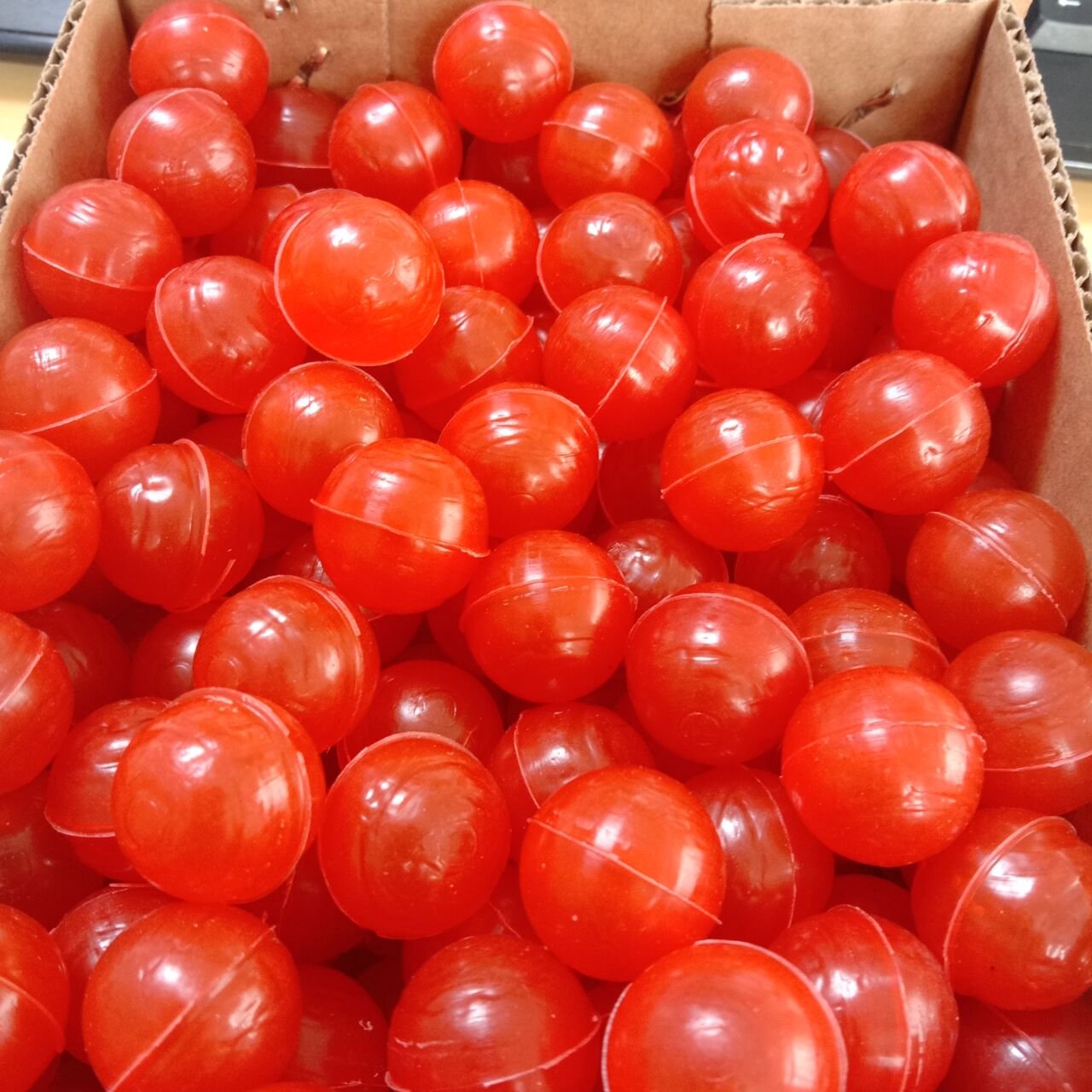 Plastic Ball PP Hollow Plastic ball 15.75mm 20mm 25mm 25.4mm 30mm Coloured Plastic Sphere