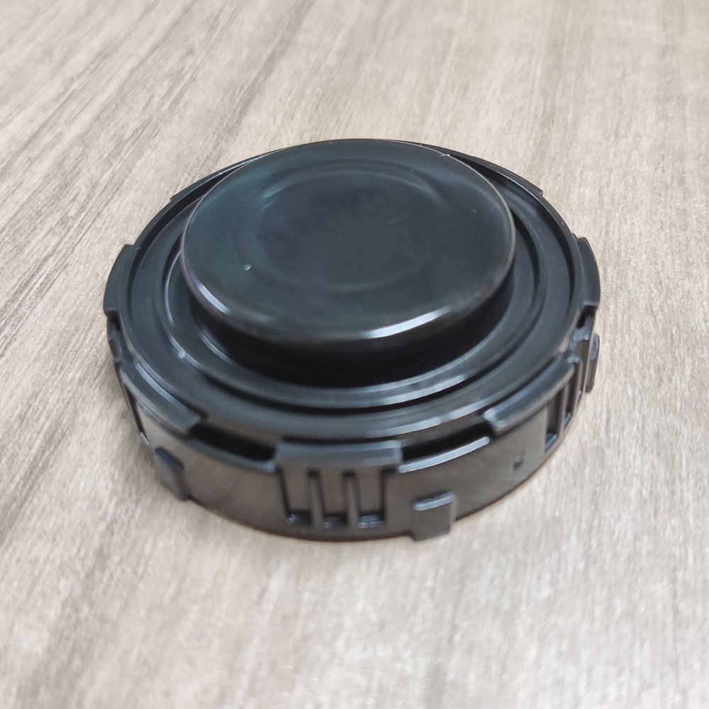 Black PP Multi-unit Cover Ring Tough Hard Injection molding Customized Plastic