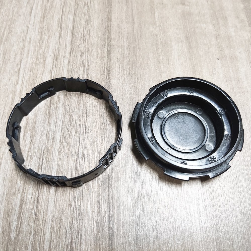 Black PP Multi-unit Cover Ring Tough Hard Injection molding Customized Plastic