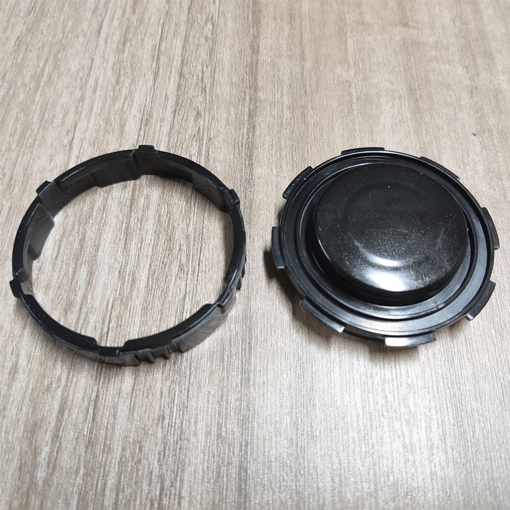 Black PP Multi-unit Cover Ring Tough Hard Injection molding Customized Plastic