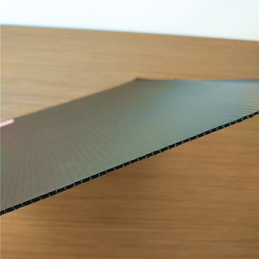 Alands Plastic 2mm 2.5mm 3mm 4mm Black PP Corflute Sheet for Floor Protection
