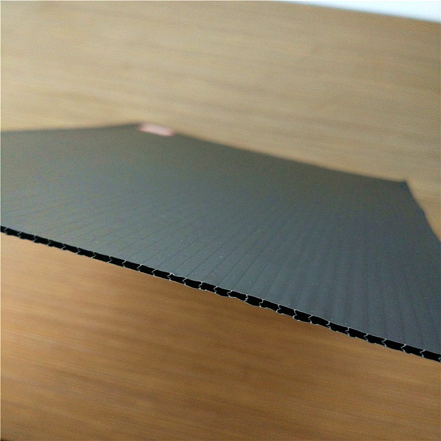 Alands Plastic 2mm 2.5mm 3mm 4mm Black PP Corflute Sheet for Floor Protection