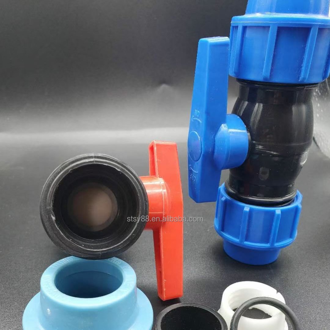 PN16 PP compression Valve /PP quick connect fitting