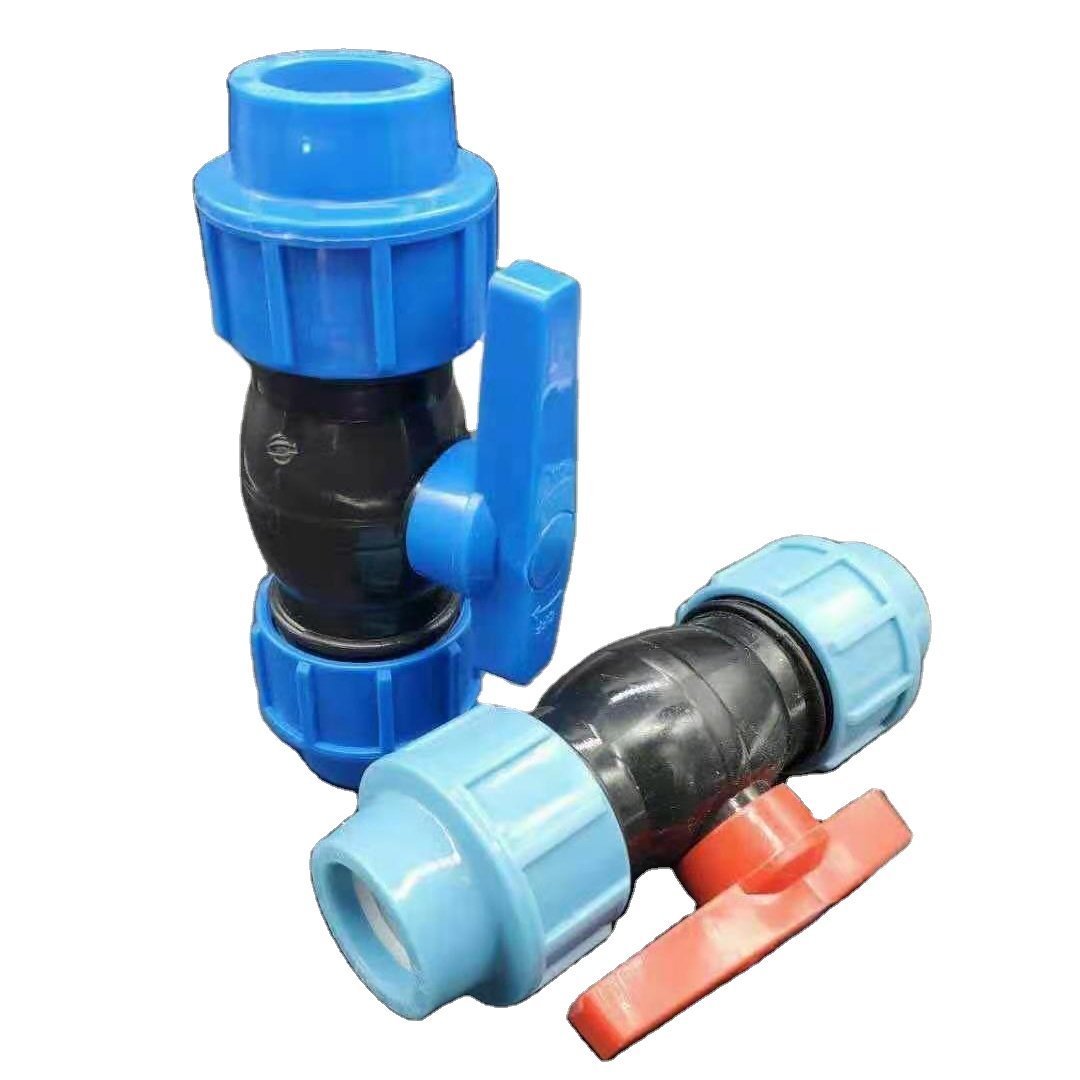 PN16 PP compression Valve /PP quick connect fitting