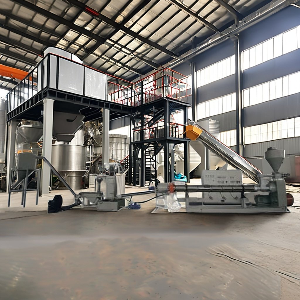 High Quality Single Screw Extruder Pelletizing Machine New Condition HDPE/PP Recycling Granulator with Core Motor Component