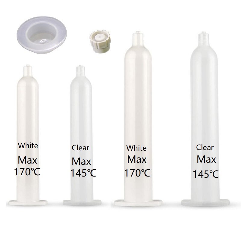 High Temperature adhesive syringe cartridge chemical anchor empty 145 170 C Syringe Barrels tube 30cc 50cc 100cc