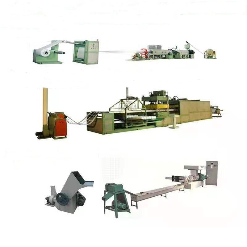 Psp Foam Food Box Take-out Containers Plastic Ps Foam Tray Making Machine Production Eps Foam Production Line Polystyrene Single