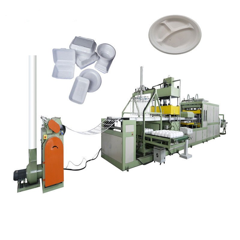 Psp Foam Food Box Take-out Containers Plastic Ps Foam Tray Making Machine Production Eps Foam Production Line Polystyrene Single