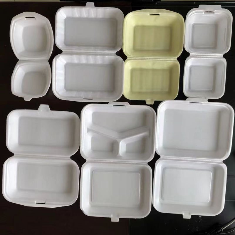 Psp Foam Food Box Take-out Containers Plastic Ps Foam Tray Making Machine Production Eps Foam Production Line Polystyrene Single
