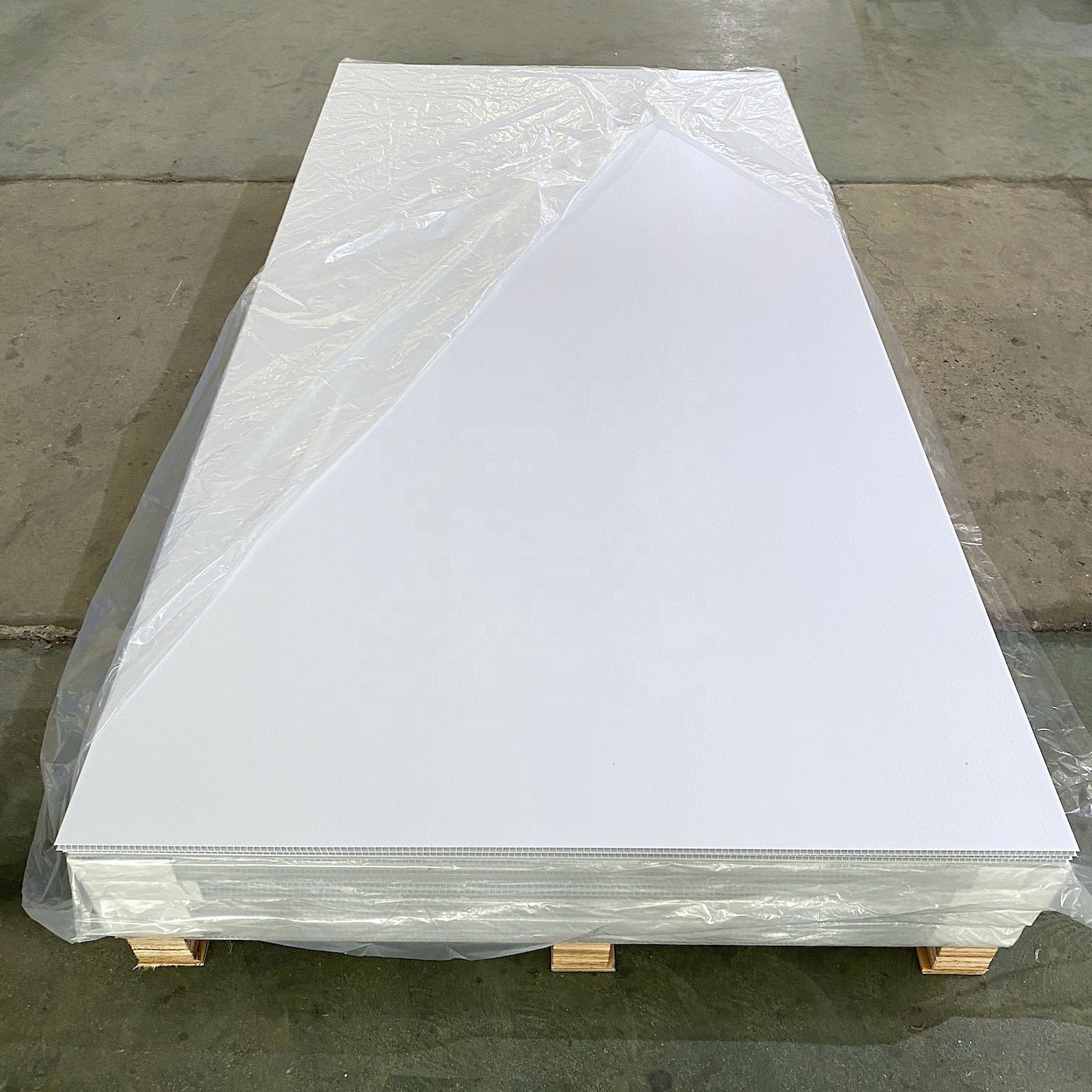 PP Hollow/corrugated Sheet Plastic Polypropylene PP Custom Size 2 -10mm thickness