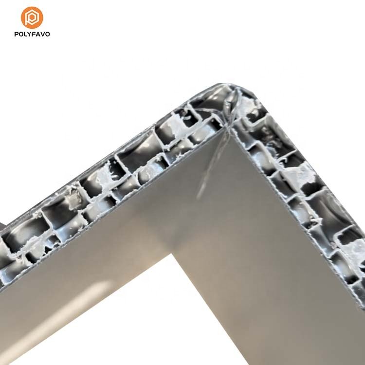 Customized PP Honeycomb Sandwich Panel 100% Recycled Polypropylene Sheet UV Resistance PP Honeycomb Sheet