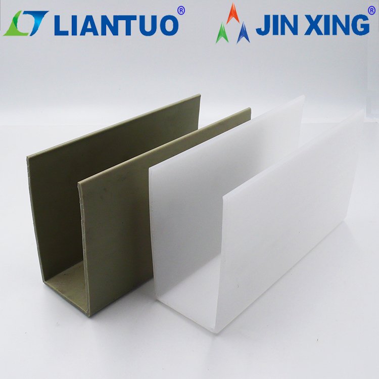 Liantuo Extruded PP U Shape Polypropylene Plastic Profile