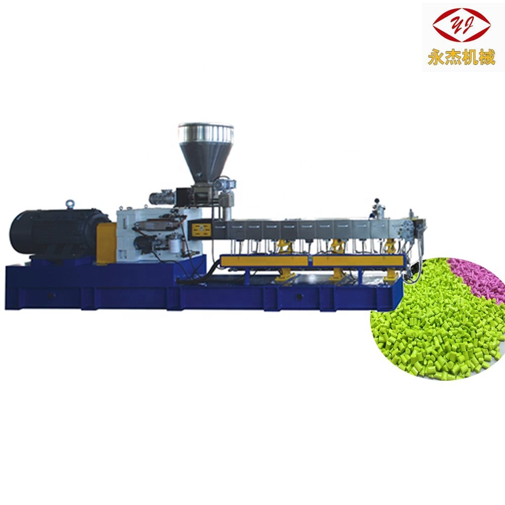 PE/PVC/ABS/PS/PC PP granule making machine extruder twin screw extruder