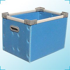 2023 New Food Grade PP Plastic Storage Box Turnover Correx Bins for Handling & Transportation for Warehouse Applications