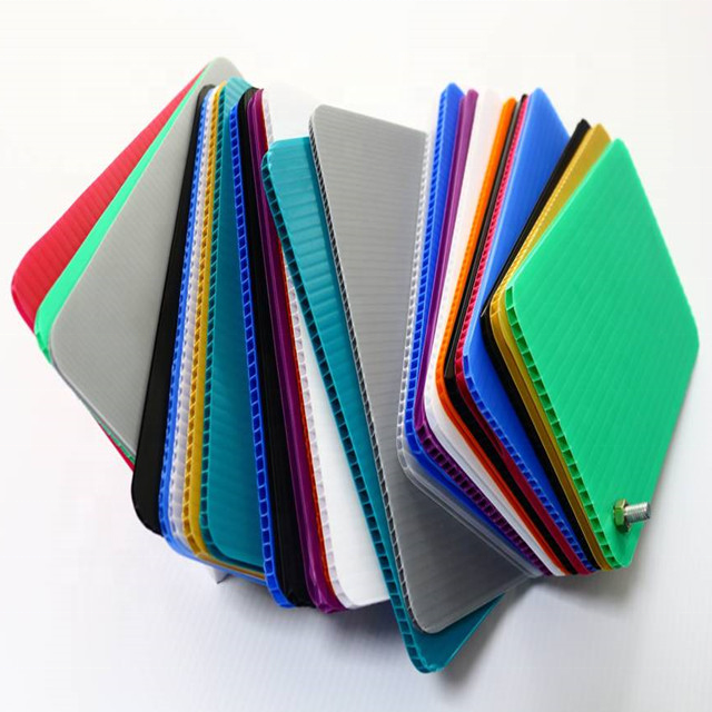 2mm,4mm,5mm,6mm,8mm,10mm,12mm corrugated plastic coreflute sheets