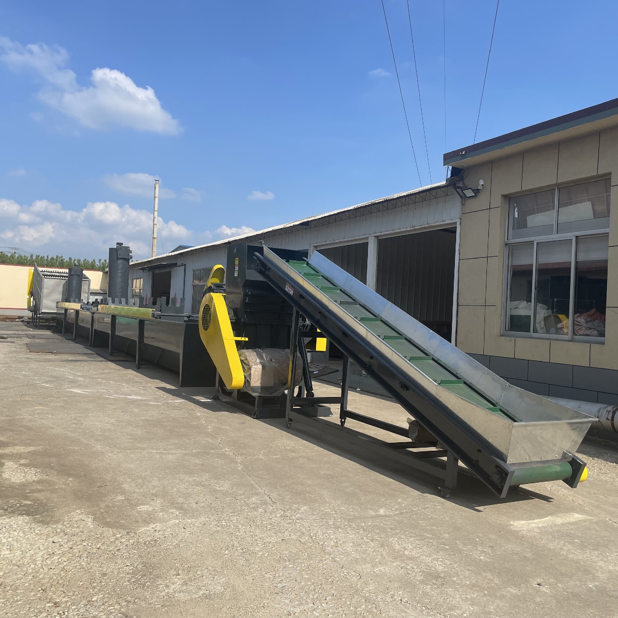 Automatic pet recycling machines plastic recycling machinery recycling machine for plastic