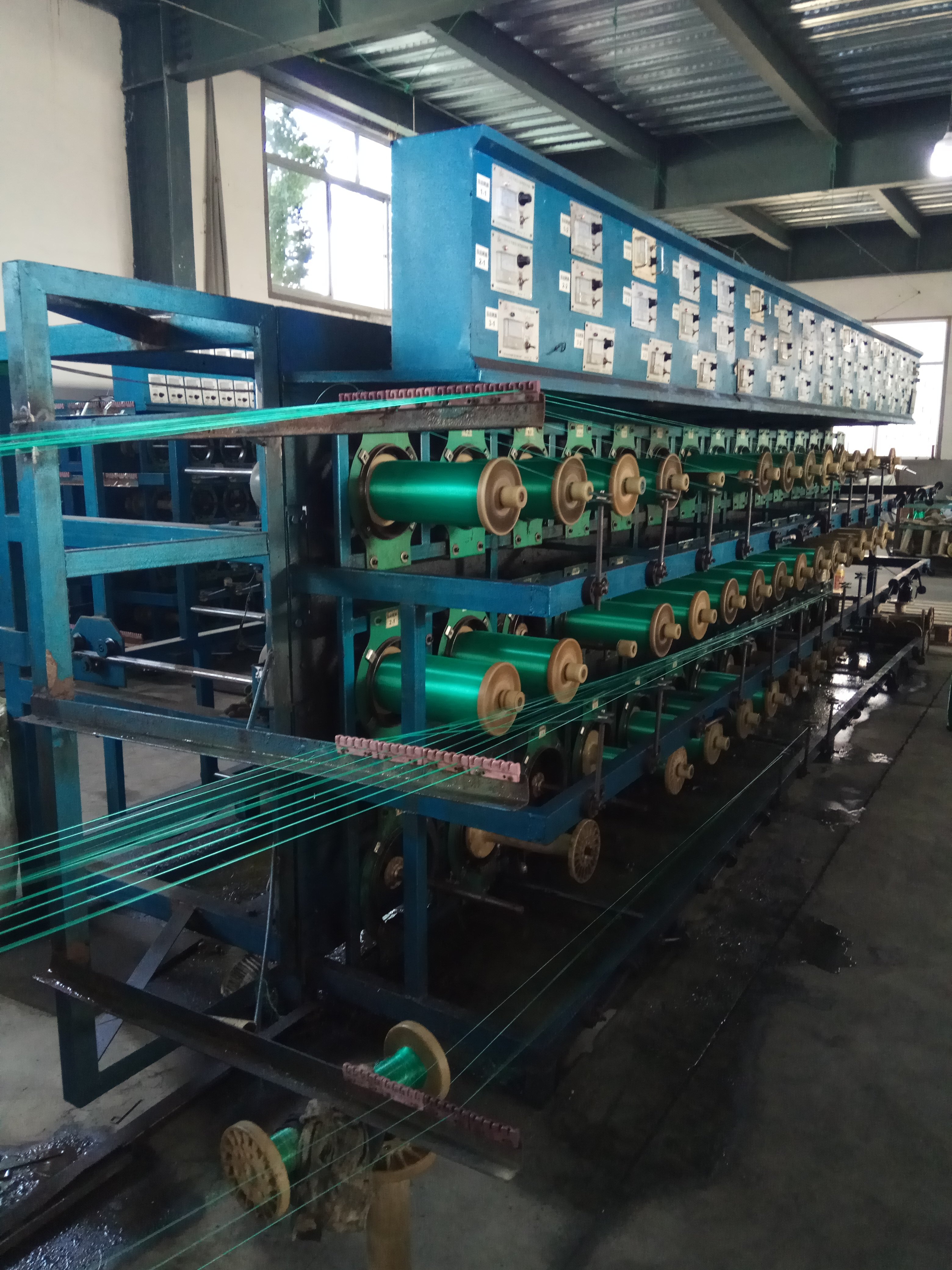 pp hdpe nylon pet fishing net monofilament yarn extruding machine/rope making production line