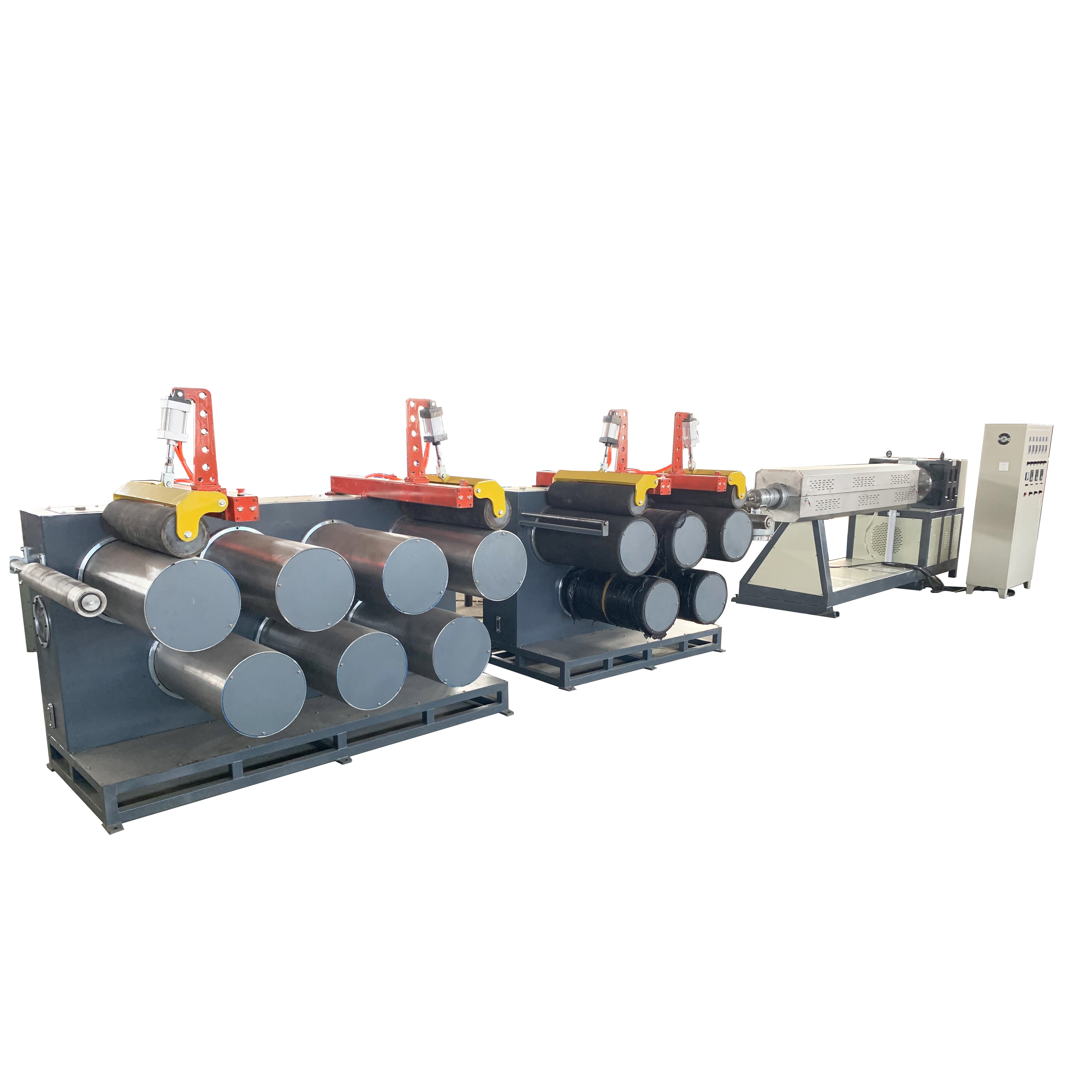 pp hdpe nylon pet fishing net monofilament yarn extruding machine/rope making production line