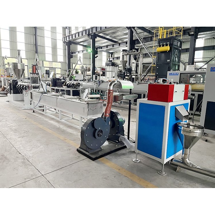 Mingshun SJ75 Extruder Plastic Granulator Granulating Pelletizing Pelletizer Machine for Plastic PE PP PS PPR