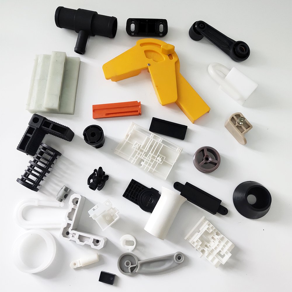 OEM ODM non standard Customized Precision CNC injection molded ABS HDPE PA66 PC PMMA PP PS plastic parts