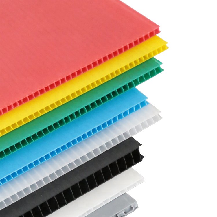 Wholesale Custom Shape PP Material Corrugated Plastic Board Printing Coroplast Yard Signs